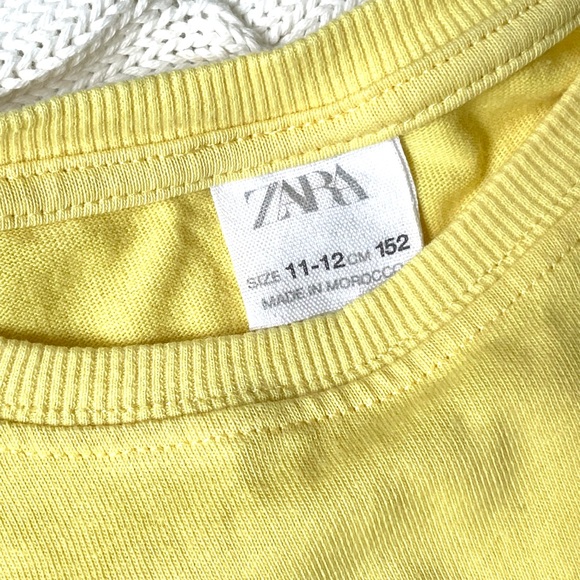 ZARA girl’s cropped tee - Picture 2 of 4